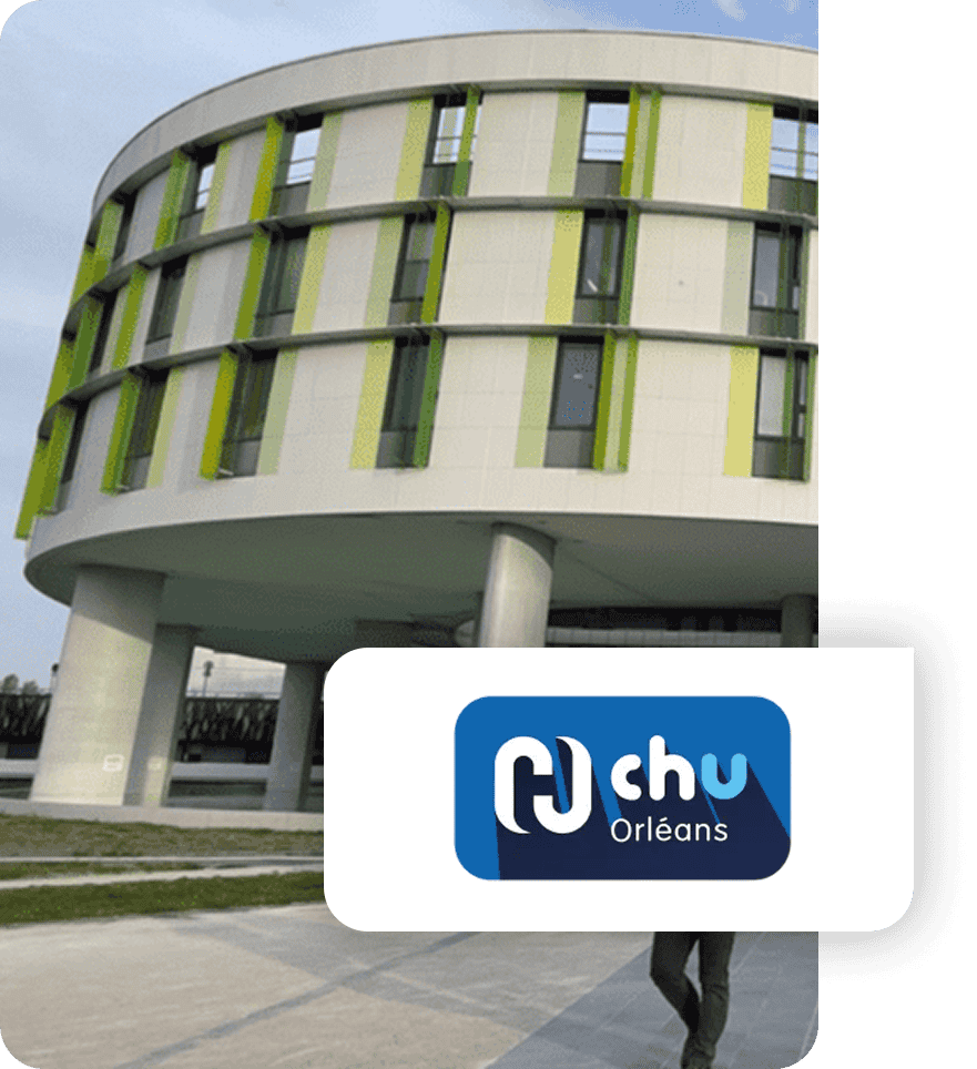 Accessible cabinet hospitalier Building à Orléans pour services médicaux innovants et gestion du dossier médical.